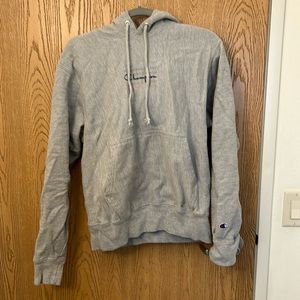 Champion grey hoodie